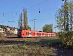 Einfahrt einer RB 33 aus Wickrath kommend in den Rheydter Hbf.