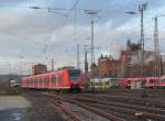 425 149-2 / 425 649-1 erreicht am 23. Dezember 2013 als RE aus Würzburg Hbf den Bahnhof Bamberg.