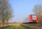 425 082-5 RB33 am 11.03.2014 nach Aachen, bei Frelenberg (Übach-Palenberg)