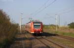 425 009-8 als RB30 (RB 17827) von Stendal nach Schönebeck-Bad Salzelmen in Demker.