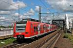 Einfahrt am 24.05.2014 von 425 220-1 als S4 (Bruchsal - Germersheim) in Ludwigshafen (Rhein) Mitte gen Saarland.