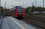 425 033 nach Köln Hbf in Solingen Hbf am 9.11.2014