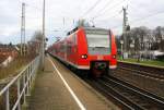 Die Rhein Niers Bahn (RB33) kommt die Kohlscheider-Rampe hoch aus Duisburg-Hbf,Heinsberg-Rheinand nach Aachen-Hbf und hält in Kohlscheid und fährt in Richtung