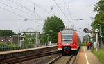 Ein Nachschuss von der Rhein Niers Bahn (RB33) aus Aachen-Hbf nach Heinsberg-Rheinland-Duisburg-Hbf und hilt in Kohlscheid und fährt in Richtung Herzogenrath,Mönchengladbach.