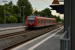 425 526-1 bei der Einfahrt in Guntersblum als RB44 nach Mannheim Friedrichstadt. 
Samstag den 18.6.2016