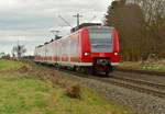 RB33 nach Aachen Hbf bei Herrath.27.2.2017