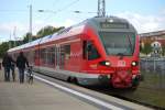 429 028-4( Hansestadt Stralsund)als RE 13159 von Lietzow(Rgen)nach Ostseebad Binz bei Ankunft im Ostseebad Binz.14.05.2015