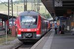 440 042 ist soeben aus Nürnberg eingetroffen und wird in wenigen Minuten die Rückfahrt als RE nach Nürnberg antreten. Aufnahmedatum: 16.06.2017 in Würzburg Hauptbahnhof