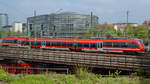 442 648 der DB regio im April 2014 in Dresden.