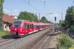 442 770 raste am 17.7.14 als Franken-Thüringen-Express nach Jena ohne Halt durch Strullendorf.