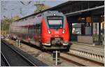 S3 mit 442 847 von Warnemünde Werft nach Güstrow in Rostock Hbf.