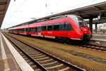 Der 442 823 als RB 92463 von Berlin-Lichtenberg nach Eberswalde Hbf am 28.03.2016 am Startbahnhof.