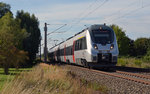 Noch ohne DB-Keks auf der Front rollte 1442 301 a 07.08.16 als S2 nach Leipzig-Connewitz durch Greppin.