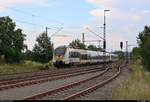 3442 208 und 3442 710 (Bombardier Talent 2) von DB Regio Baden-Württemberg als RE 4778 von Konstanz nach Stuttgart Hbf durchfahren den Bahnhof Welschingen-Neuhausen auf der Bahnstrecke