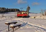 Am 10.01.21 wurde die Thüringer Bergbahn besucht.