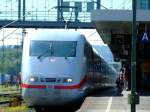 ICE 91 von Hamburg Altona nach Wien Westbahnhof am 22.04.2007 bei der Einfahrt in Regensburg Hbf.