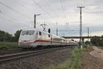 401 559-0  Bad Oldesloe  am 16.09.2016 als ICE 274 (Basel SBB - Berlin Ostbahnhof) bei Müllheim (Baden) auf der KBS 703 in Richtung Freiburg (Breisgau).