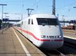 Dieser ICE-1 fuhr am 20.05.07 von Hamburg-Altona nach Mnchen Hbf, hier im Bahnhof Ingolstadt.