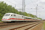  Nachschuss  auf 401 053-4  Neumünster  am 26. Mai 2019 bei Diedersdorf in Richtung Berlin (BR 401 (ICE !)