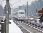 In Rasanter Fahrt durch Langenselbold nach Frankfurt am 17.01.17 