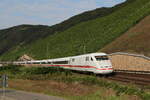 401 025  Hanau  am 22. Juli 2021 bei Boppard am Rhein.