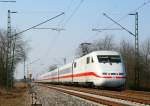 401 577-2 als ICE 373 (Frankfurt(Main)Hbf-Inter laken Ost) an der Bk Basheide 22.3.09