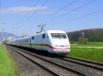 DB - ICE nach Bern - Interlaken unterwegs bei Bettenhausen am 19.04.2015