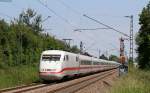 401 0** als ICE 277 (Berlin Ostbahnhof-Interlaken Ost) bei Durmersheim 22.5.15