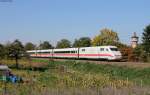 401 070-8 als ICE 595 (Berlin Hbf(tief)-München Hbf) bei Bruchsal 1.10.15