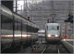 ICE 1 401 081-5 aus Interlaken Ost fhrt in den Bahnhof Olten ein. (18.03.2008)