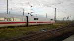 ICE 1513  Bebra  von Hamburg-Altona nach Leipzig Hbf.Aufgenommen am 22.10.2013 in Leipzig