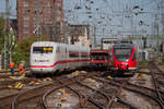 Diverser Zugverkehr bei Köln Hauptbahnhof, am 12.05.2019.