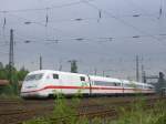 ICE2  Bad Hersfeld  mit TK 402 041-8,am Ende der   Steuerwagen 808 041 , als ICE 946 von Berlin Ostbahnhof nach Dsseldorf Hbf.(05.08.2008)