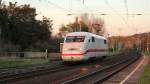 ICE-2 Steuerwagen (402 029-3) auf Solofahrt, festgehalten am Abend des 23.10.11 im HP Leiling.