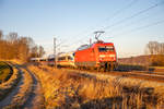 Am 06.03.2020 musste 101 102 den kaputten Tz305  Baden-Baden  über Stuttgart nach München Schleppen