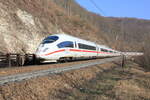 403 030/530  Göttingen  am 07.03.2014 die Geislinger Steige abwärts in Richtung Stuttgart fahrend. 