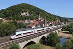 403 014  Bergisch Gladbach  am 8. August 2022 in Gemünden am Main.