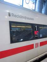 Detail des ICE 403 017  Recklinghausen  am 18.