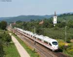 403 030-0 und 406 510-8 als ICE 504/ICE 104 (Basel SBB-Kln Hbf/Amsterdam Centraal) bei Denzlingen 7.8.09