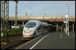 403 012 bei der Abfahrt aus Dsseldorf Hbf