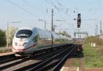 403 534-1  Offenburg  am 24.04.2013 in Orschweier. Man beachte, dass der falsche Stromabnehmer oben ist.