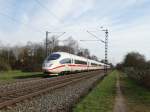 DB Fernverkehr ICE 3 (403 xxx-x) am 14.03.16 bei Hanau West 