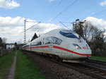 DB Fernverkehr ICE 3 (BR 403) am 08.04.16 bei Hanau West 