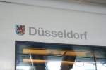 Der Name des Tz 4611  Dsseldorf  am 16.07.2008 in Frankfurt am Main Flughafen Fernbahnhof