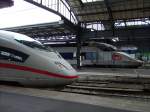 ICE 3M und TGV Resu im Pariser Ostbahnhof.