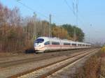 406 084 (Forbach-Lorraine) ist als ICE 5994 Frankfurt (Main) - Paris Est am 23.11.2011 in Kindsbach