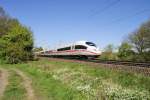 ICE 4602 Aachen - Frankfurt am 17.4.2014 auf der KBS 485 bei Km 15.