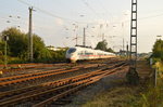 406 004/504 alias 4604 durch Grevenbroich als ICE 122 nach Amsterdam Central am heutigen Sonntagabend.