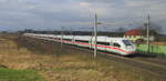 Damals, am 10.02.2016, noch eine Seltenheit auf deutschen Schienen gehören Sie heute schon mit zum Gesamtbild. Hier kam Tz 9005 auf einer Testfahrt auf der SFS Hannover - Berlin bei Stendal vorbei.