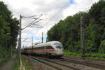 DB 411 028-4  Reutlingen  als ICE 1745 von Düsseldorf Hbf nach Dresden Hbf, am 21.06.2013 in Erfurt-Bischleben.